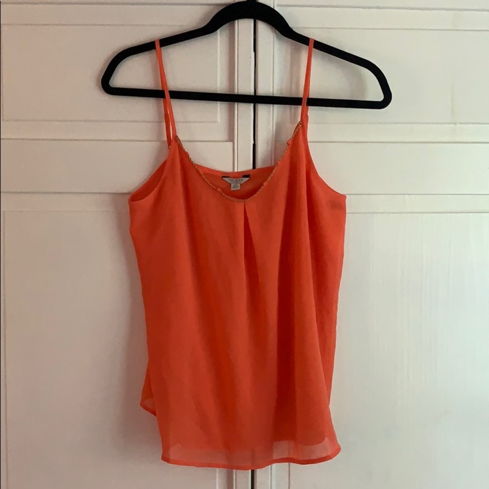 Guess Spaghetti Strap Tank Top